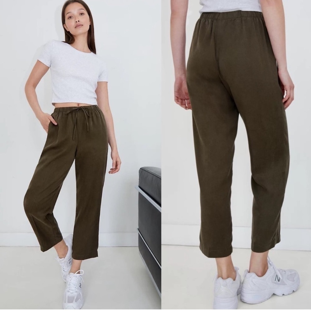ARITZIA Babaton Jimmy Pant In Olive Green